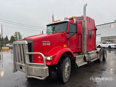 2012 Kenworth T800 6x4 Cabina con cuccetta per trattore stradale