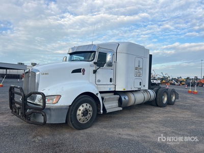 2014 Kenworth T660 6x4 تراكتور شاحنة كابينة النوم (ثنائية المحور)