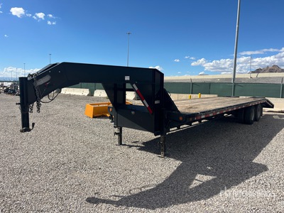 2014 PJ Trailers 30 ft T/A Gooseneck Remorque pour équipement