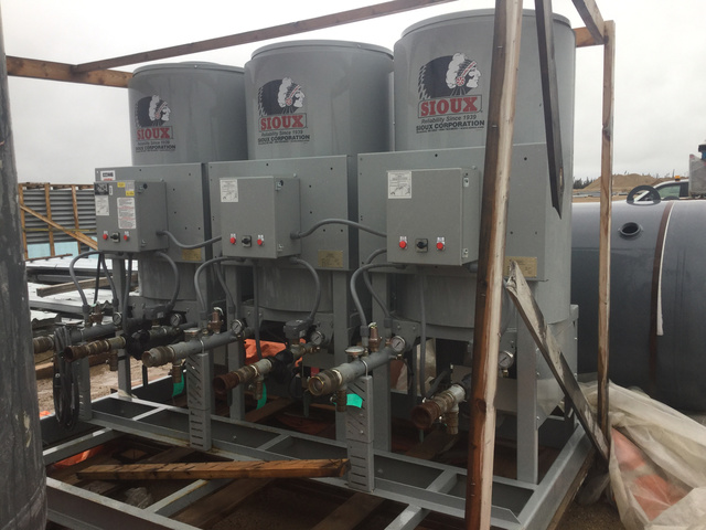 Lot of (3) Souix D-3000 Industrial Boilers - Unused