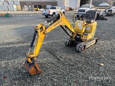 2012 Yanmar SV081A Mini Excavator