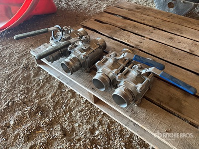Quantity of (4) 3 in Shut-off Valve