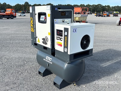 2026 DRC AM VSD-10HP Silenced Screw's with Zelfir Tank ضاغط هوائي