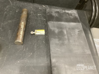 (1) Power Sensor, (2') of Metal Bar, (2) Solid Rubber Sheets & Assorted Items