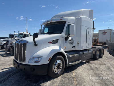 2017 Peterbilt 579 6x4 Ciągnik siodłowy T/A z kabiną sypialną