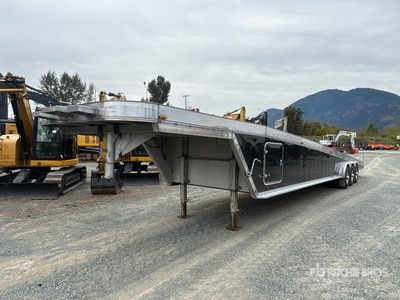 1989 Featherlite Tri/A 3 Car Open Car Carrier Trailer