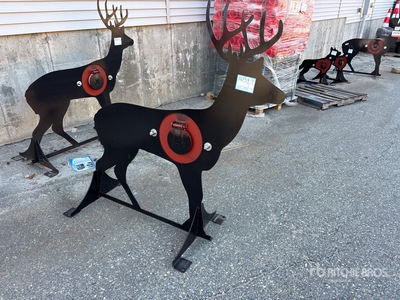2026 Kit Containers AR500ATDEER Shooting Target (Unused)