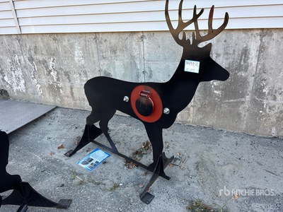 2026 Kit Containers AR500ATDEER Shooting Target (Unused)