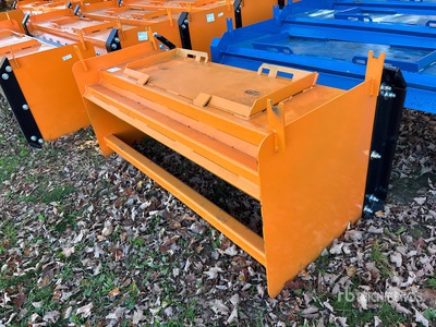 2026 Kit Containers QT-SP-6-23-PB 72 in Skid Steer Snow Pusher (Unused)