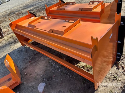 2026 Kit Containers QT-SP-8-23-PB 96 in Skid Steer Snow Pusher (Unused)