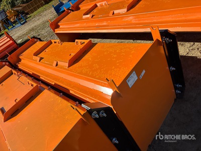 2026 Kit Containers QT-SP-10-23-SB 120 in Skid Steer Snow Pusher (Unused)
