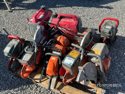 Quantity of 2 Generator Set & 9 Concrete Saws Divers Autres