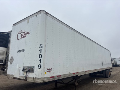 2007 Wabash 53 ft x 102 in T/A Van Trailer