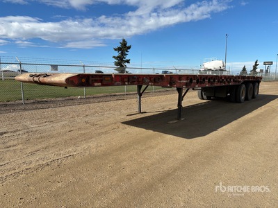 1997 Scona 50 ft Tri/A Flatbed Oilfield Trailer