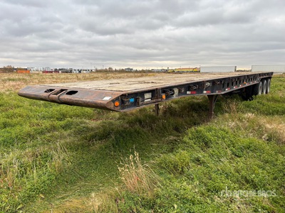2005 Scona 49 ft Tri/A Flatbed Remorque pour champ pétrolifère