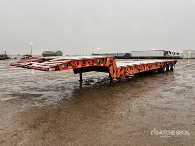 2012 Lode King 55 ft Tri/A Folding Neck Trailer