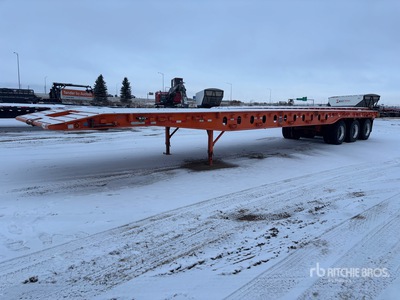 2013 Gerrys 53 ft Tri/A Flatbed Oilfield Trailer