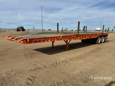 2006 Doepker 48 ft Tri/A Flatbed 油田用フロートトレイラー