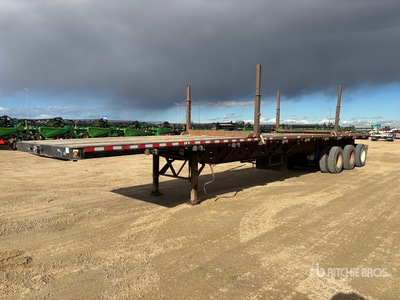 2007 Manac 48 ft Tri/A Flatbed Trailer