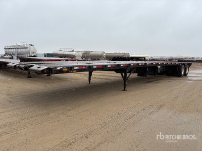 2005 Peerless 50 ft 16-Wheel Flatbed Ölfeld-Sattellauflieger