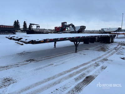 2005 Peerless 50 ft 16-Wheel Flatbed مقطورة حقل النفط