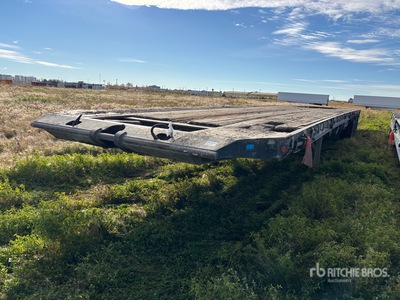 2012 Gerrys KOF302 53 ft 24-Wheel Flatbed 24 Wheel Oilfield Trailer