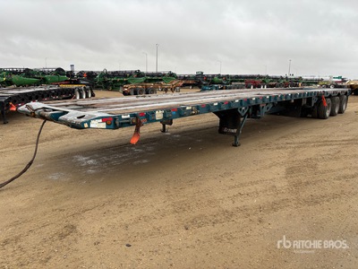 2018 Doepker 53 ft 24-Wheel Flatbed Ölfeld-Sattellauflieger