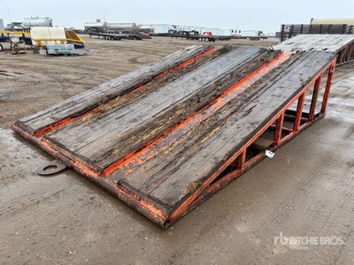 16 ft x 12 ft x 4 ft Oilfield Ramp