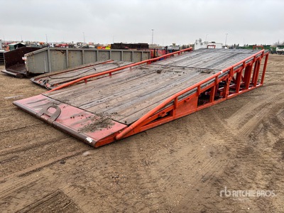 TDC Rig Mfg 24 ft x 12 ft x 6 ft Oilfield Ramp