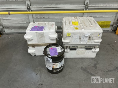 (12) Assorted Storage Cases & (4) Storage Drums