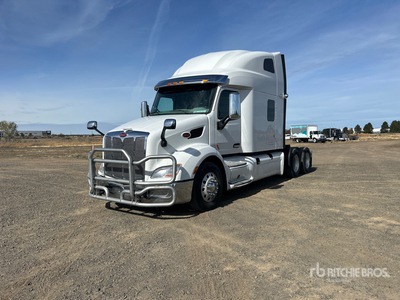 2020 Peterbilt 579 6x4 تراكتور شاحنة كابينة النوم (ثنائية المحور)