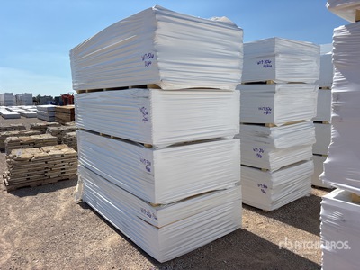 Quantity of (8) Pallets of 96 in x 48 in x 1/2 in Polyiso Insulation