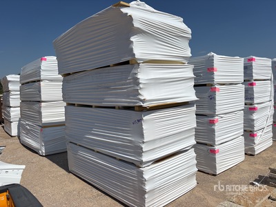 Quantity of (8) Pallets of 96 in x 48 in x 1/2 in Polyiso Insulation