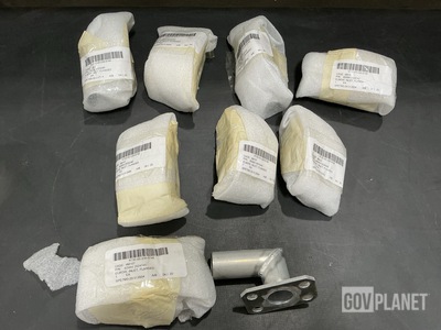 (8) Naval Ship Systems 2624240 Flanged Inlet Elbows