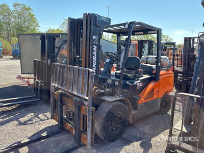 2021 Doosan G55C-7 11050 lb Cushion Tire Forklift