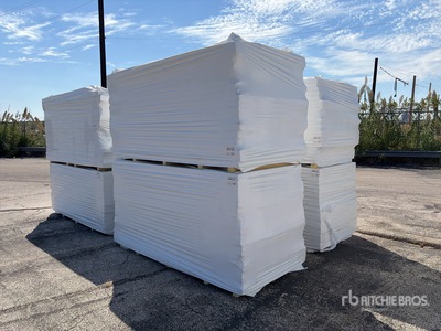 Quantity of (8) 96 in x 48 in Polyiso Insulation