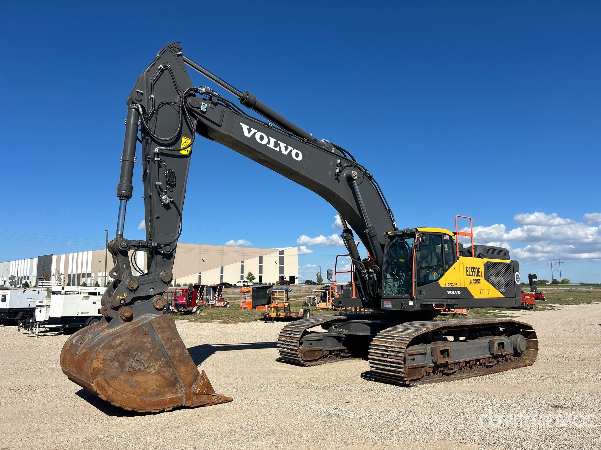 2024 Volvo EC550EL Excavatrice sur chenilles