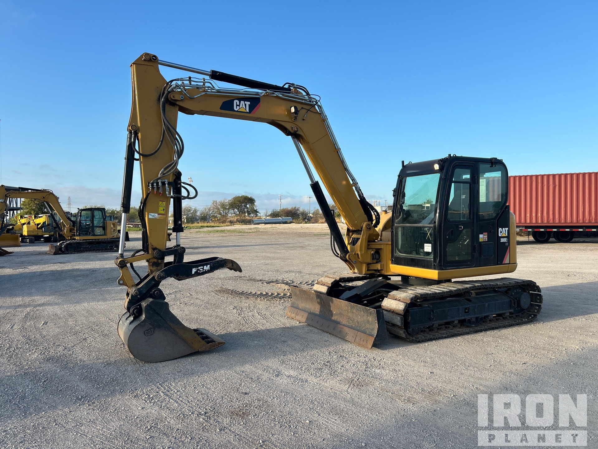 2018 Cat 308E2 CR Pelle Hydraulique sur Chenilles