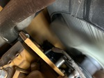 Engine with A/C Compressor