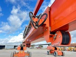 Chassis with Boom Wear Guides