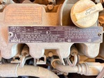 Engine with Emission Label