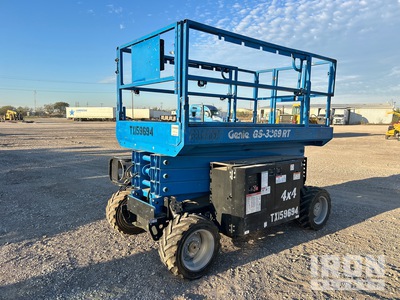 2017 Genie GS-3369RT Dual Fuel 4x4 Scissor Lift