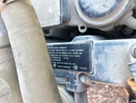 Engine with Emission Label