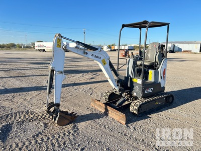 2021 Bobcat E20 Mini pelle hydraulique