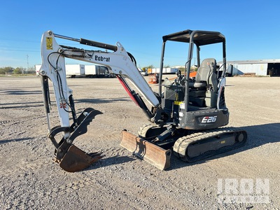 2021 Bobcat E26 Mini pelle hydraulique
