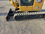Undercarriage with Left Track Tensioner