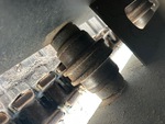 Undercarriage with Left Track Rollers
