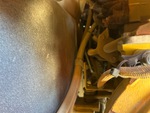 Engine with A/C Compressor