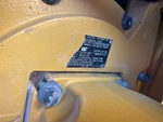 Engine with Emission Label
