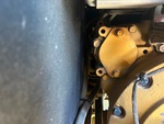 Engine with A/C Compressor